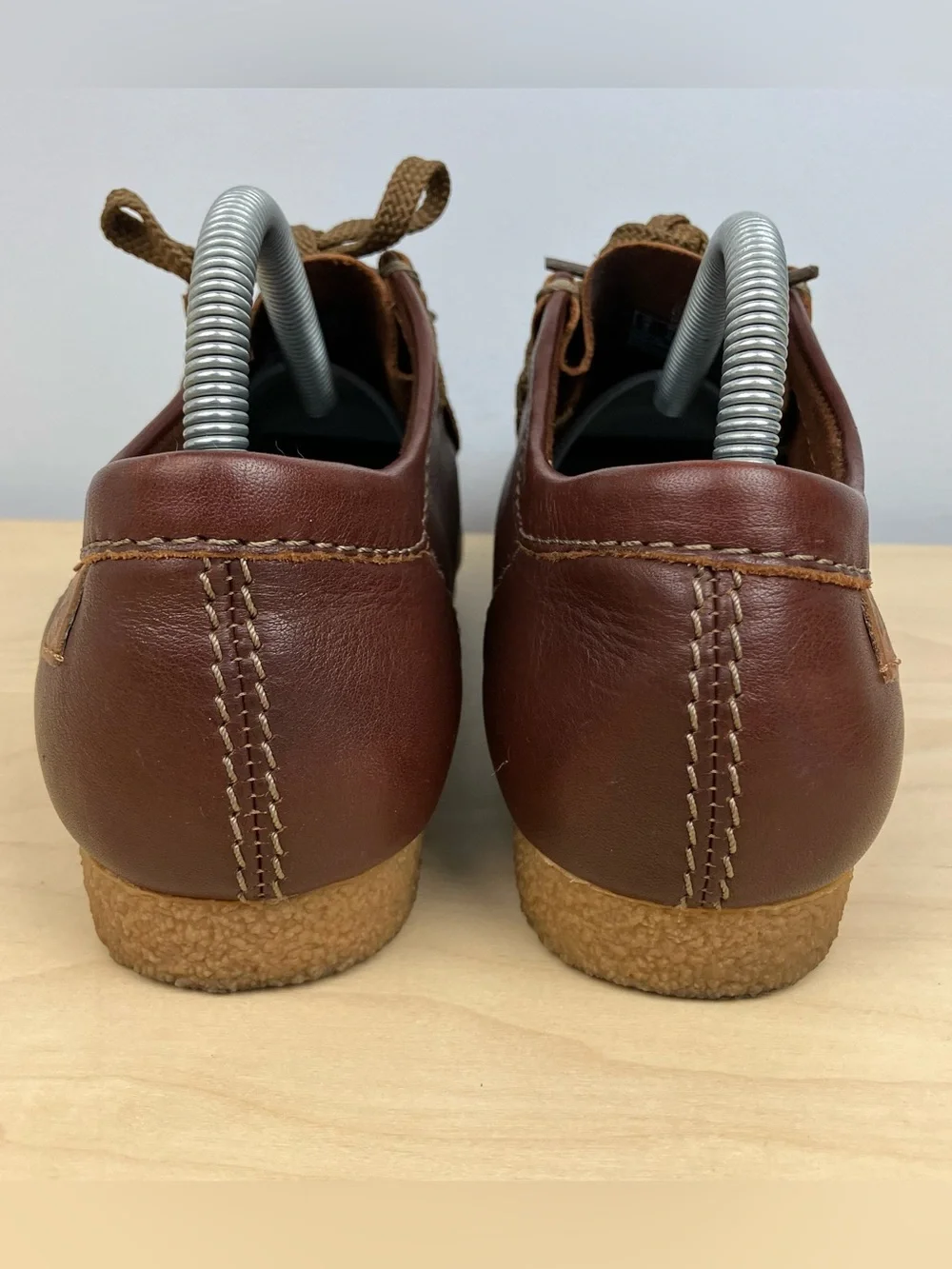 Clarks Men’s Size 7.0 M Shacre II Run Brown Leather Chukka Wallabee Oxfords
